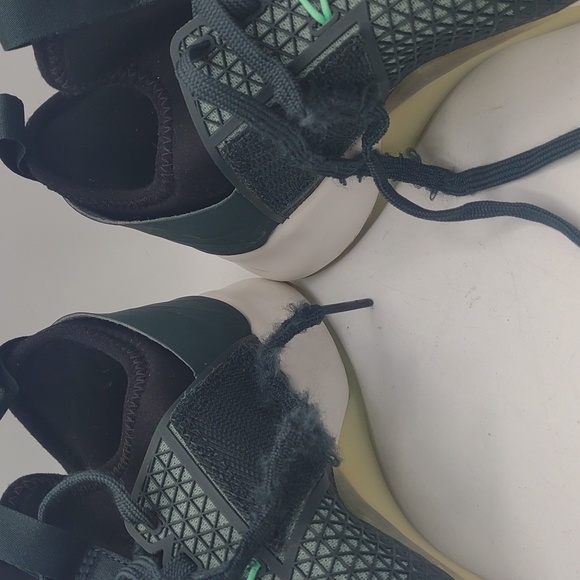 Nike air zoom strong Sz 8 green Cut Velcro straps modified running shoe athletic - Picture 8 of 10